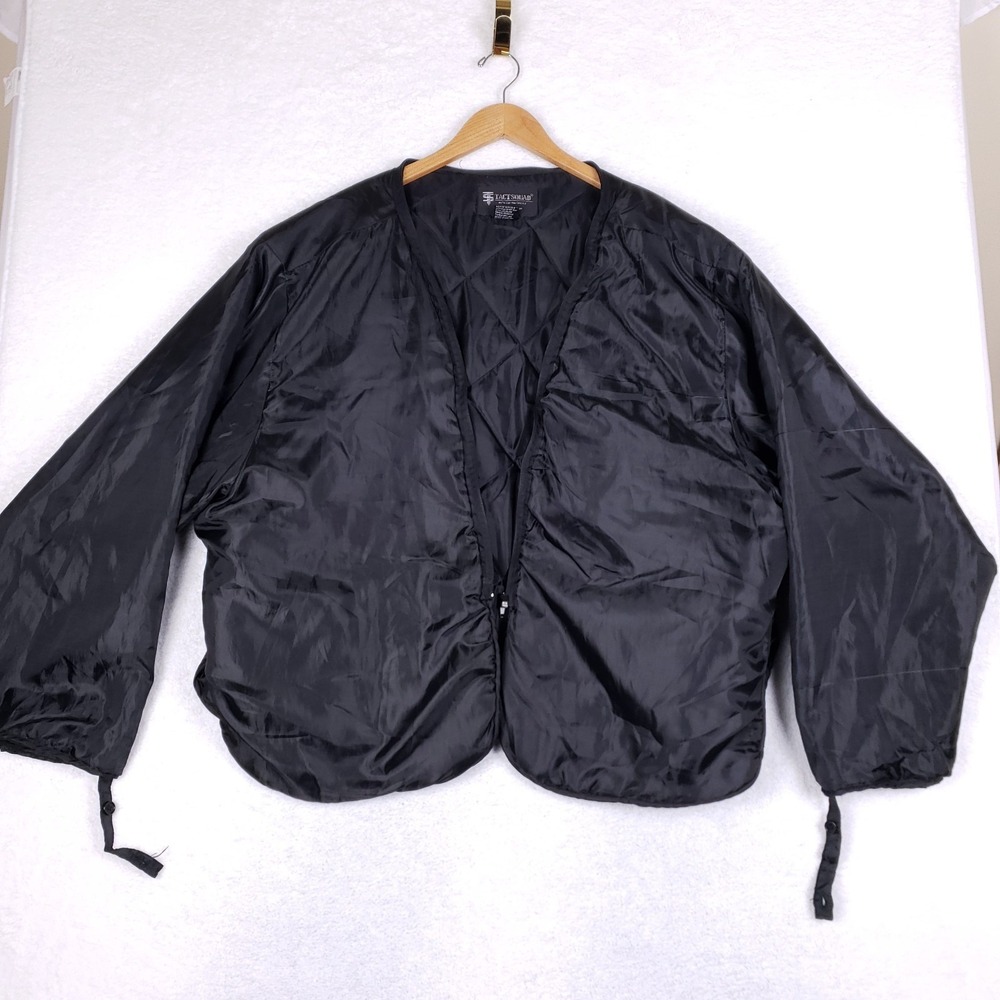 TactSquad 4XL Quilted Liner Jacket Black Gorpcore